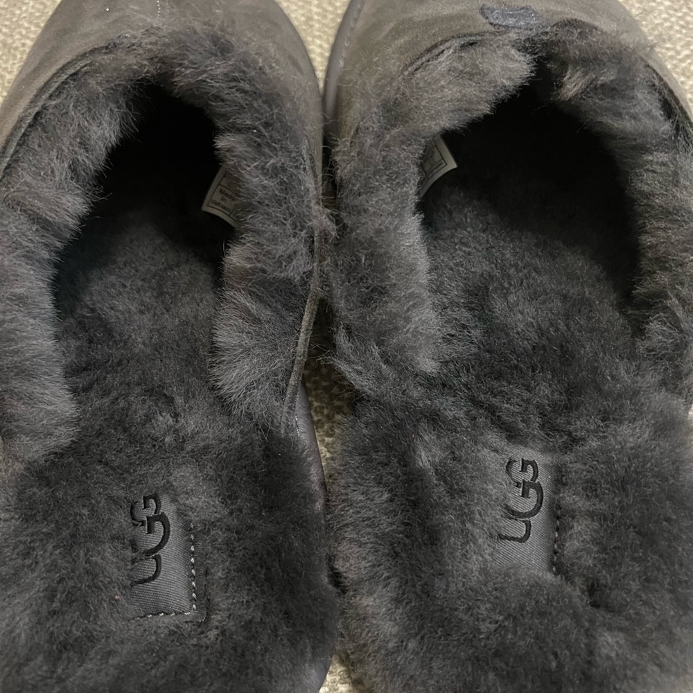 Dark Grey UGG Slippers (new)